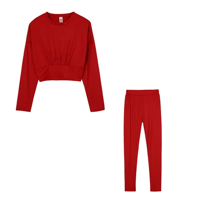 2023 Autumn Women's Casual Two-Piece Sports Set