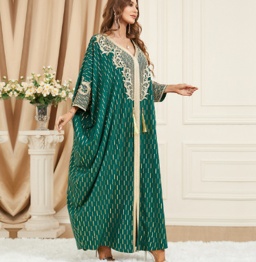 The Grande Aile Plus Size Batwing Tassel Dress | Evarisluxe