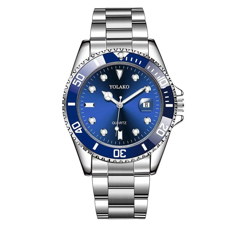 Stylish Steel Band Watch for Men