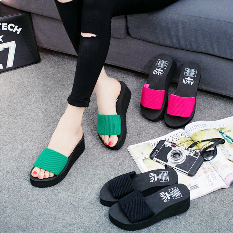 Flat Wedge Summer Women's Sandals