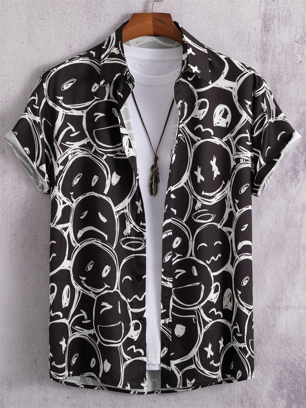 Men's Hawaiian Oversized Short Sleeve Summer Shirts
