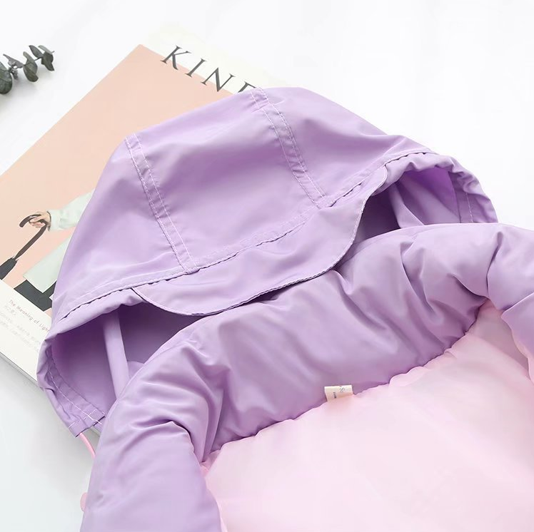 Rainbow Loose Thick Cotton Jacket (Bread Jacket)