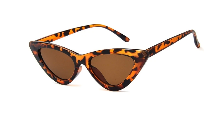 Retro Triangle Cat Eye Sunglasses for Women