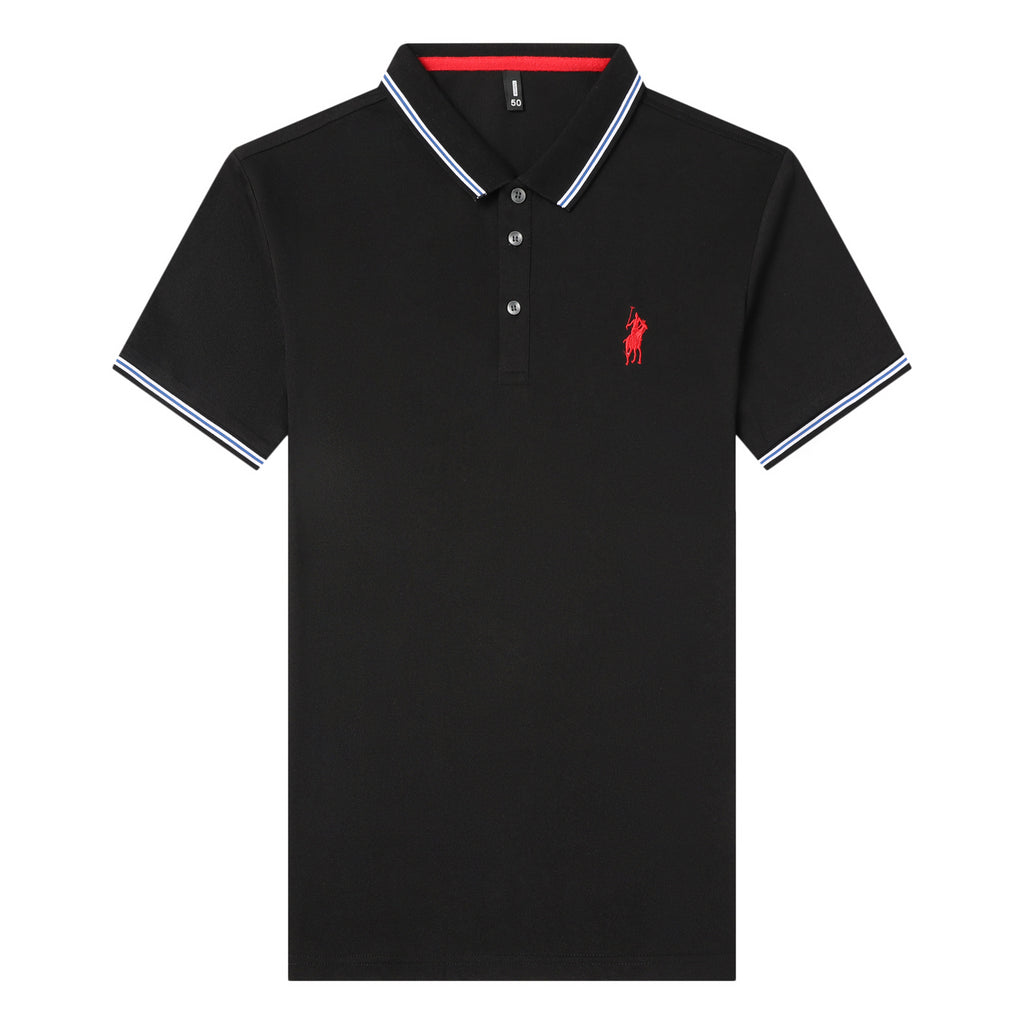 Yacht 2023 Summer Men's Short Sleeve Polo Shirt