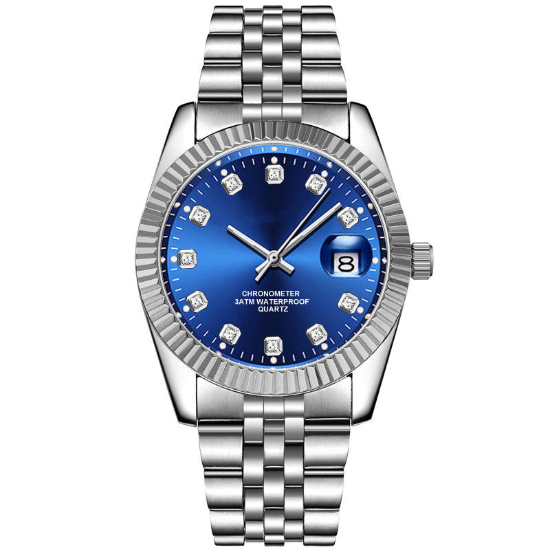 The Soleil Unisex Calendar Quartz Watch | Evarisluxe