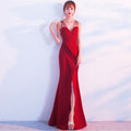 2019 Summer Long Mermaid Evening Dress for Women