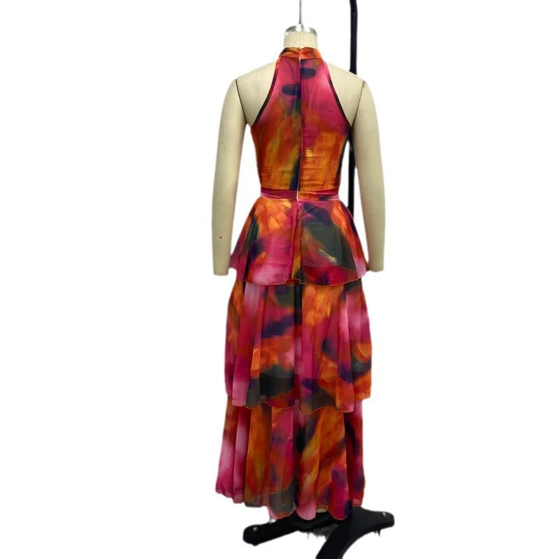 2023 Summer Fashion Floral Sleeveless Dress for Women