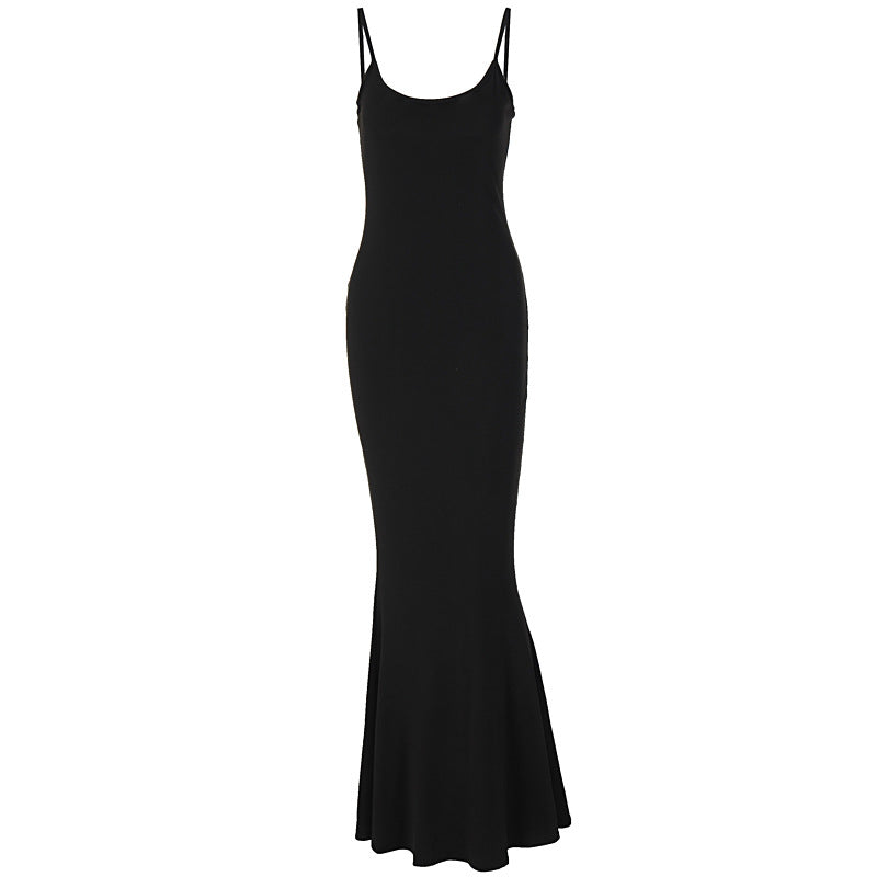 2024 Spring Women’s Sleeveless High-Waist Dress