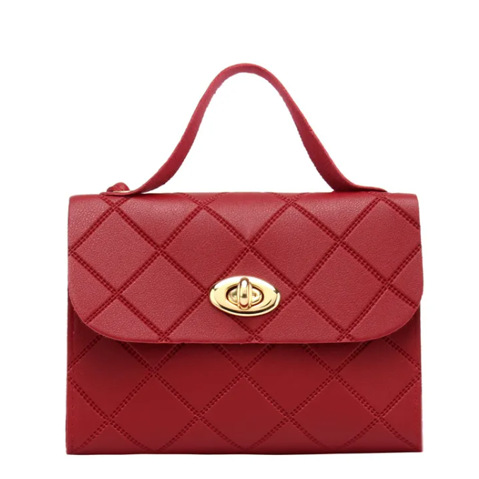 EvarisLuxe Losange Mini Quilted Bag
