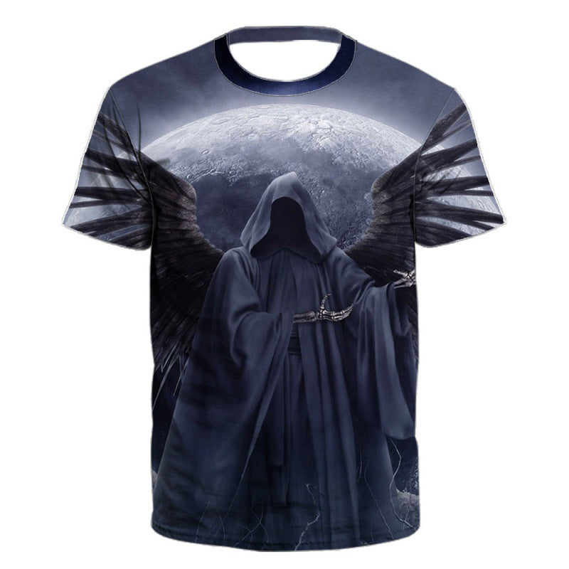 2023 Fashion 3D Printed Short Sleeve T-Shirt for Men