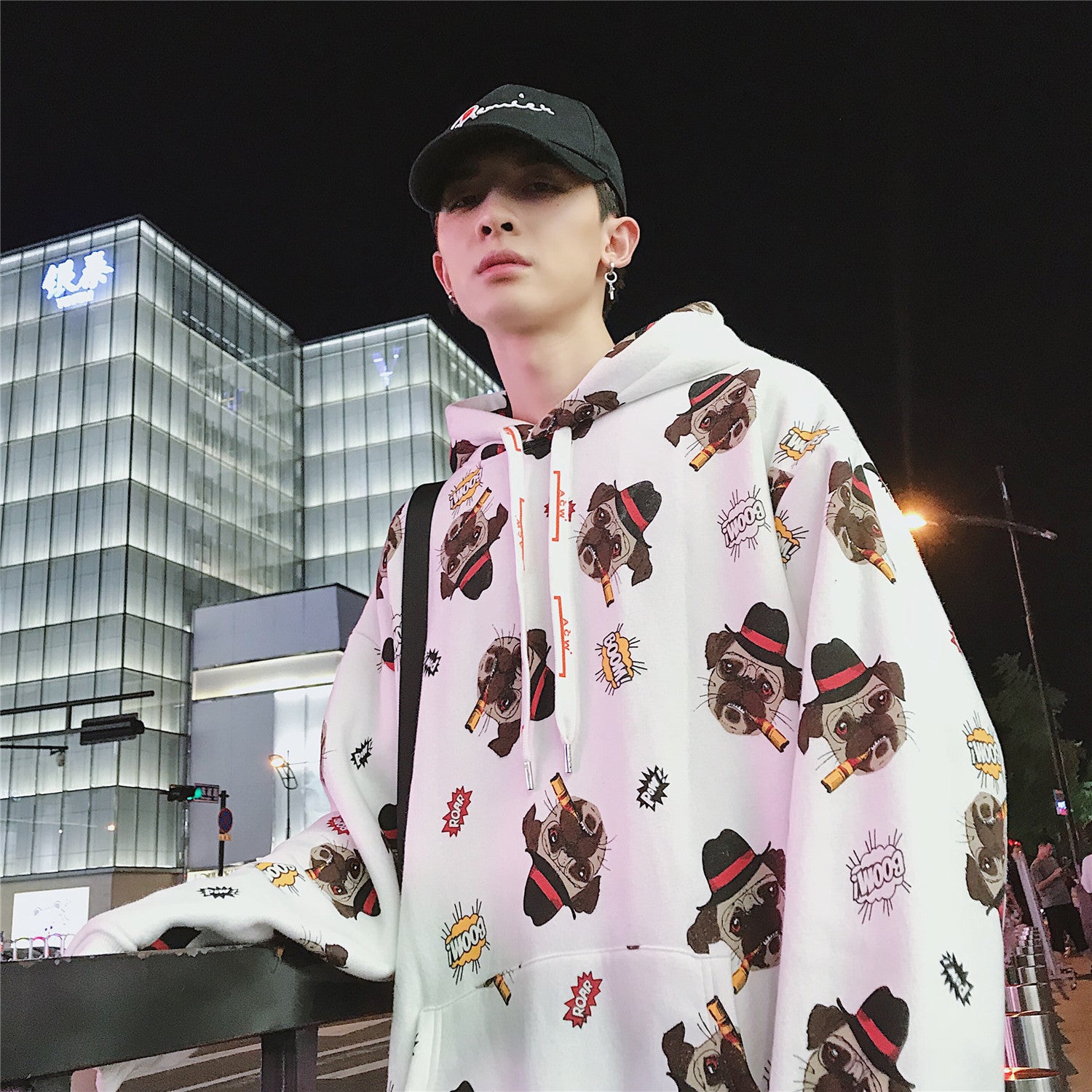 Harajuku Hip Hop Sweatshirt Jacket
