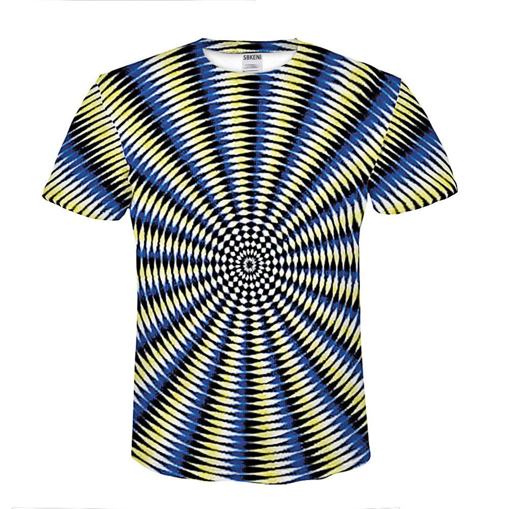 3D Printed Casual T-Shirt for Men and Women