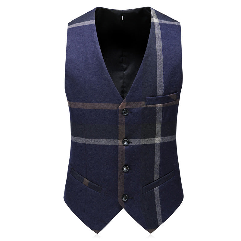 2018 Men's Casual Slim Fit 3-Piece Suit Set