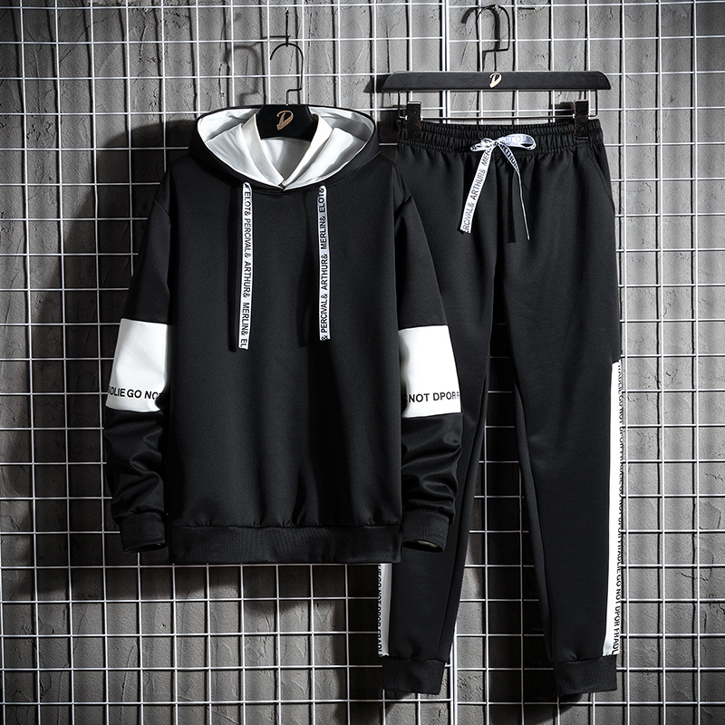 BTS Persona Spring Autumn Hoodie and Pants Set for Men