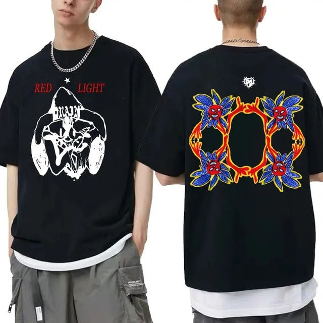 Bladee 333 Hip Hop Trend Cotton T-Shirt for Men & Women