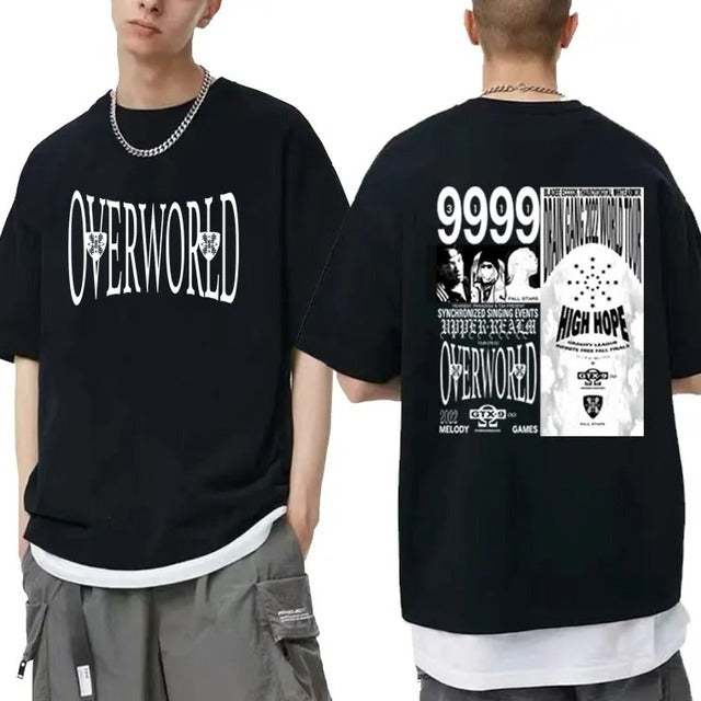 Bladee 333 Hip Hop Trend Cotton T-Shirt for Men & Women