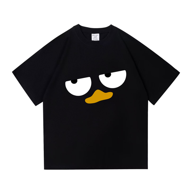 Summer Cartoon American Men's Oversized Cotton T-shirt