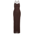 2024 Spring Women's Casual Solid Color Dress
