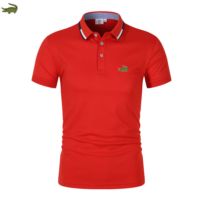 Men's Polo Shirt - European and American Summer Style