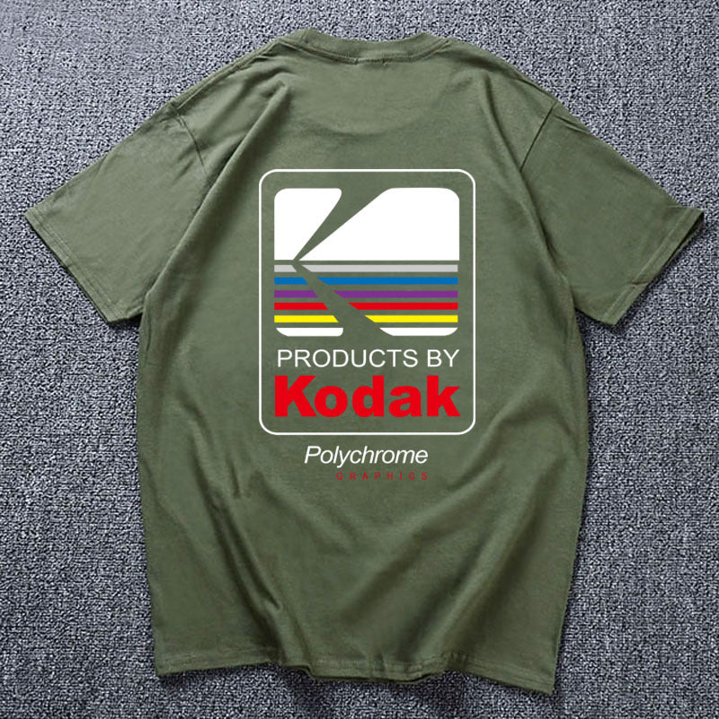 Loose Fit Hip Hop Letter Print T-Shirt for Men & Women