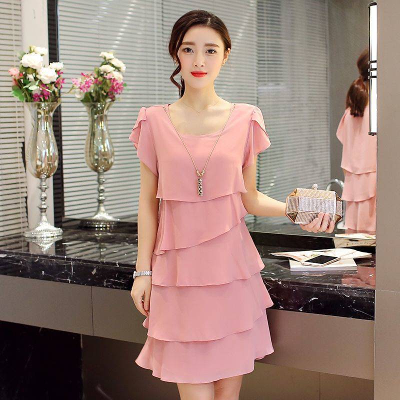 2023 Spring-Summer Long Chiffon Dress for Women