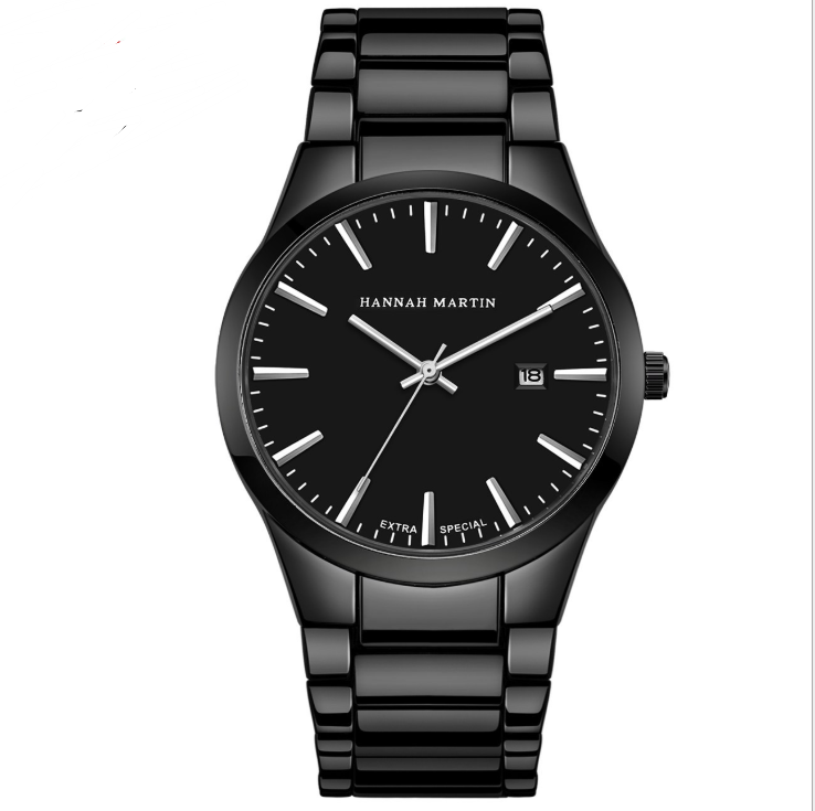 Quartz Watch with Steel Band for Men | Evarisluxe