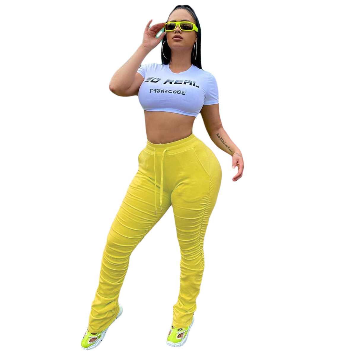 High Waist Tapered Joggers for Women (Summer 2020)