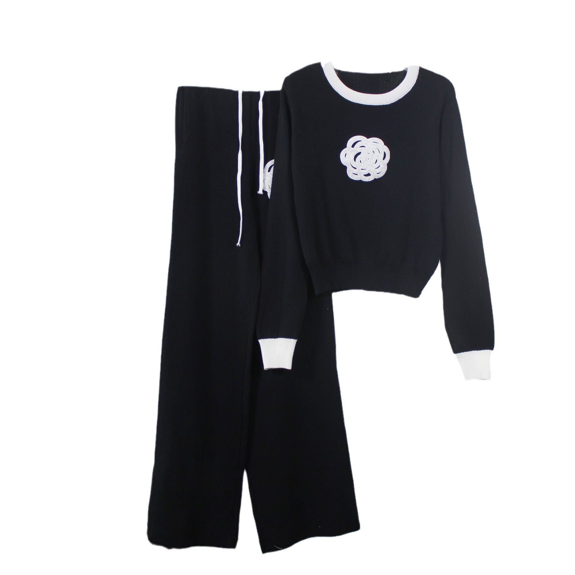 Autumn Winter Two-Piece Sweater Set for Women