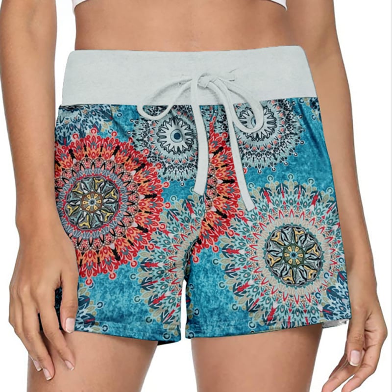 Leopard Print Casual Shorts for Women - Summer Style