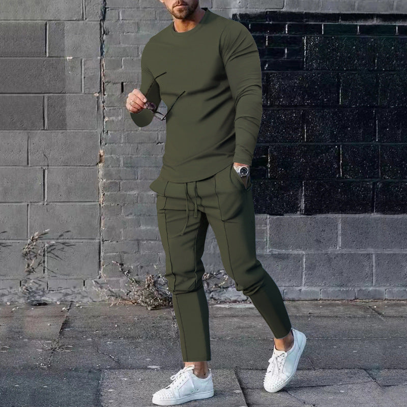 Men's Casual Spring/Fall 2-Piece Outfit Set