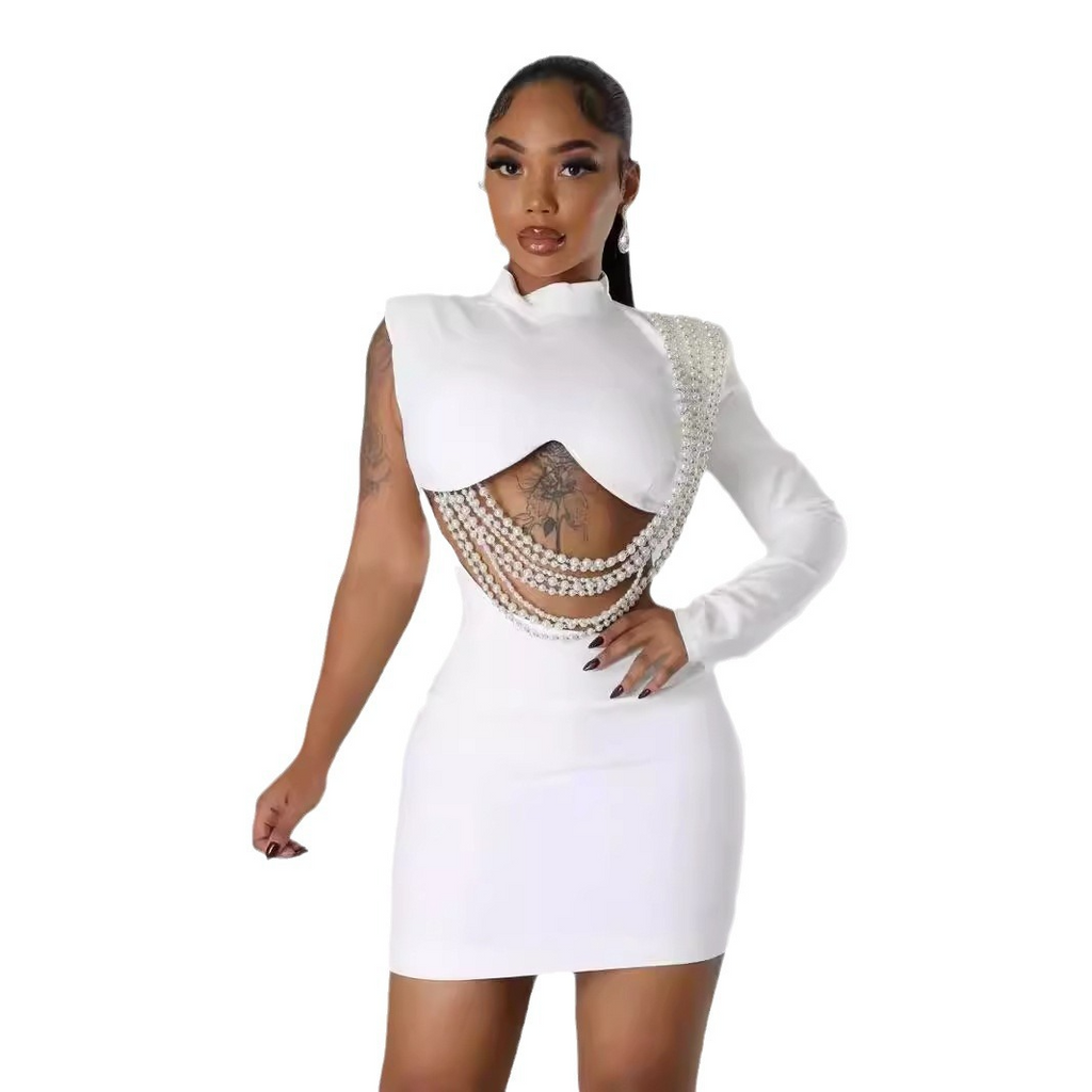 Slim-Fit Sheath Dress