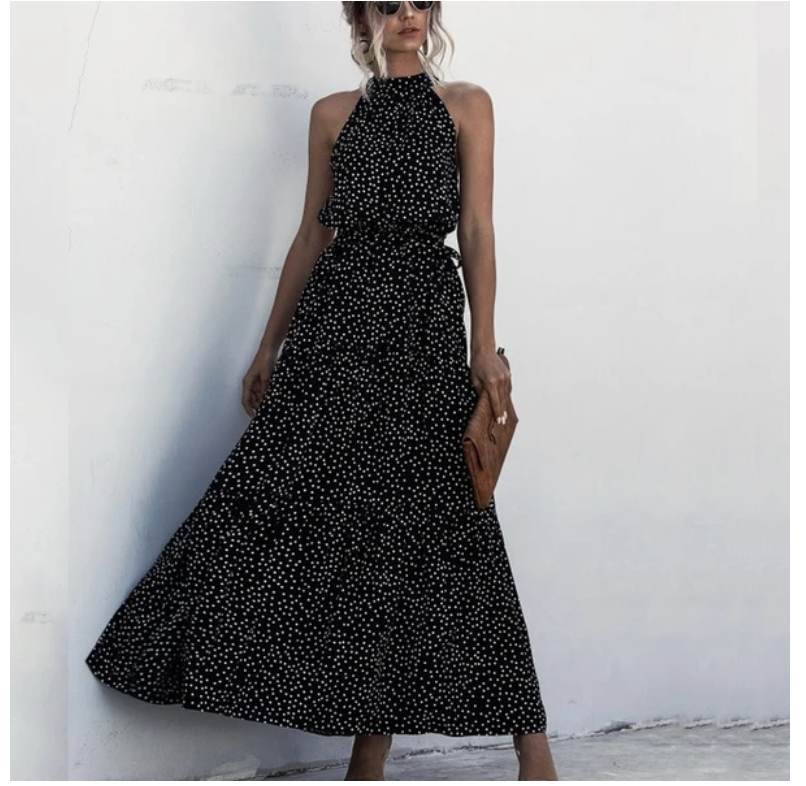 Bohemian Print Dress for Spring and Summer
