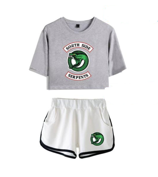 Riverdale Summer Women's Short Sleeve & Shorts Set