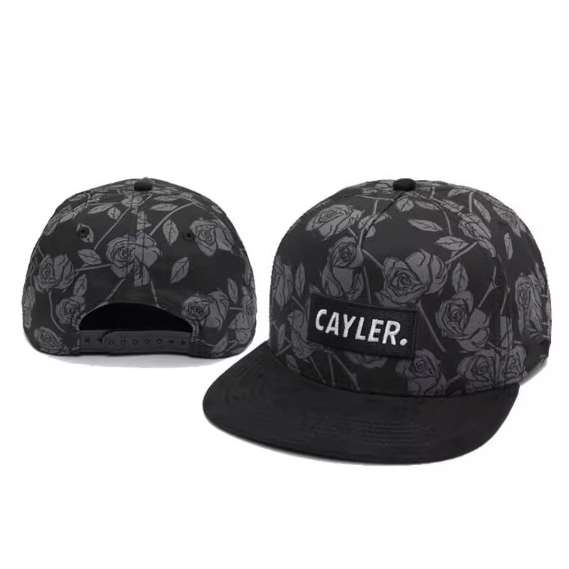 2023 Summer New Flat Brim Hip Hop Outdoor Hat