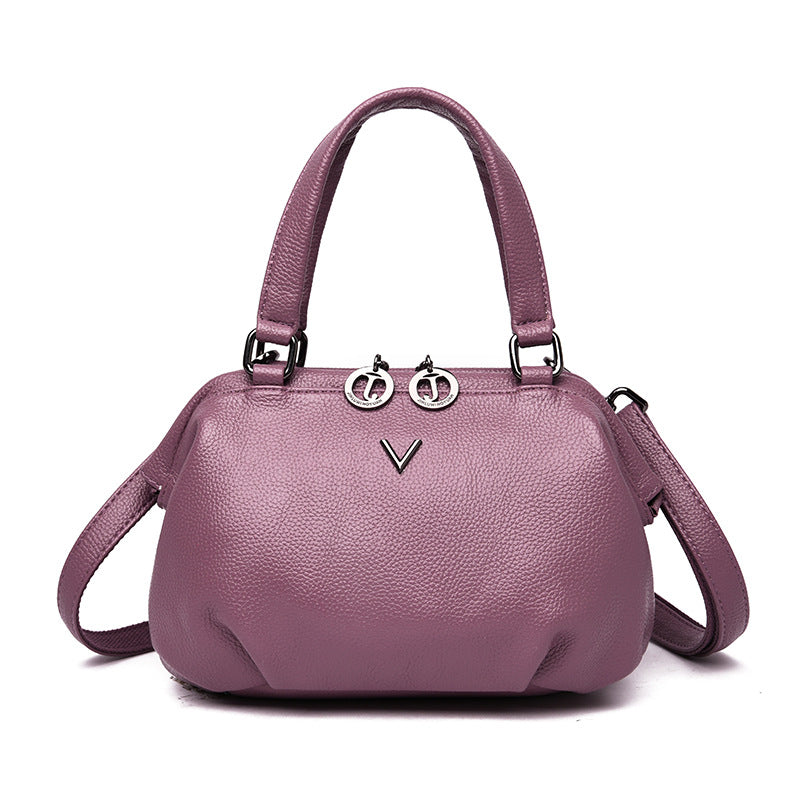 EvarisLuxe Petit Luxe Summer Leather Tote