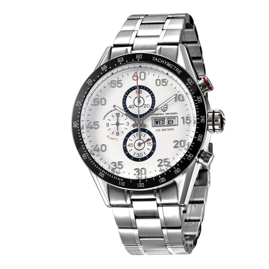 Multi-Function Waterproof Calendar Watch for Men