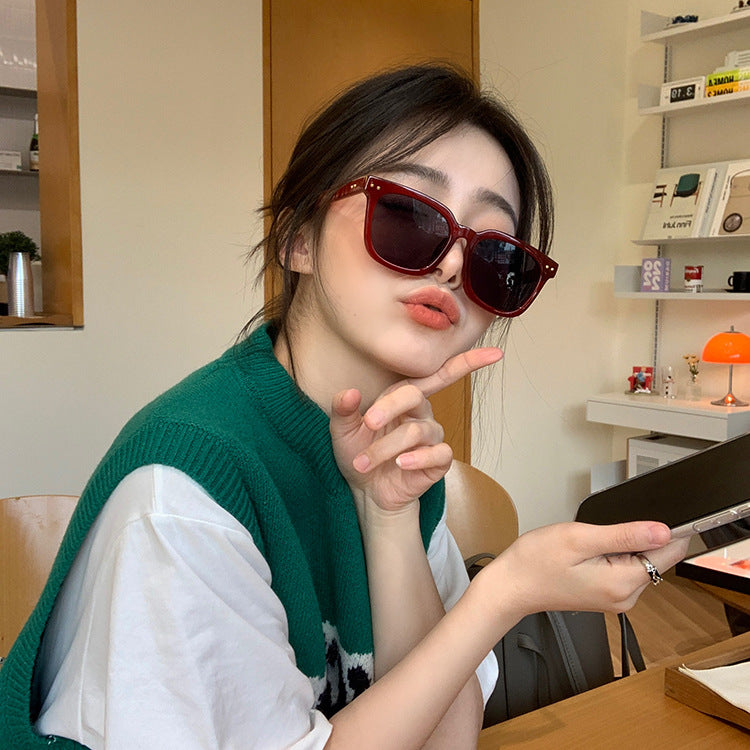 Korean Style Fashion Sunglasses for Summer (Women)