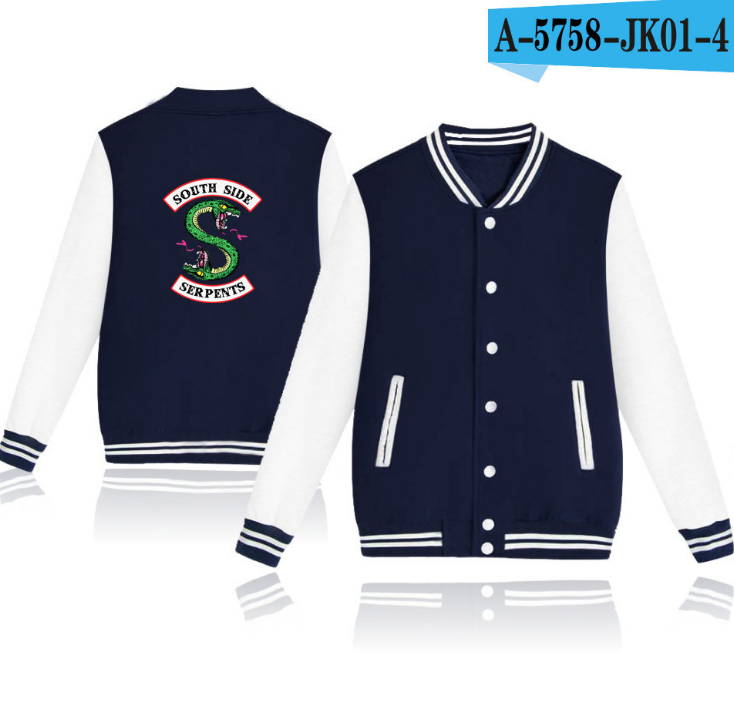 Riverdale Style Baseball Jacket for Men and Women