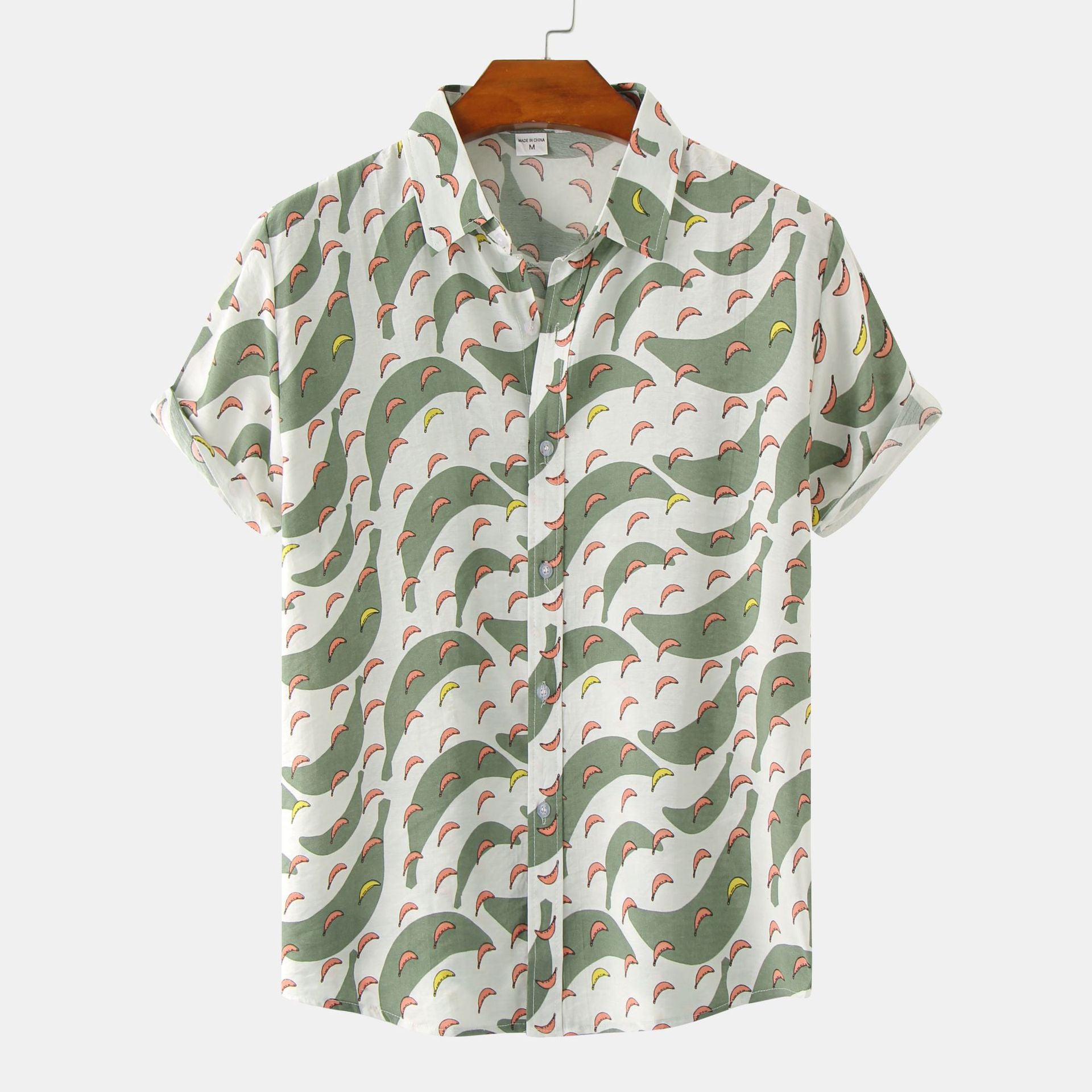Summer Floral Short Sleeve Shirt for Men (Wholesale)