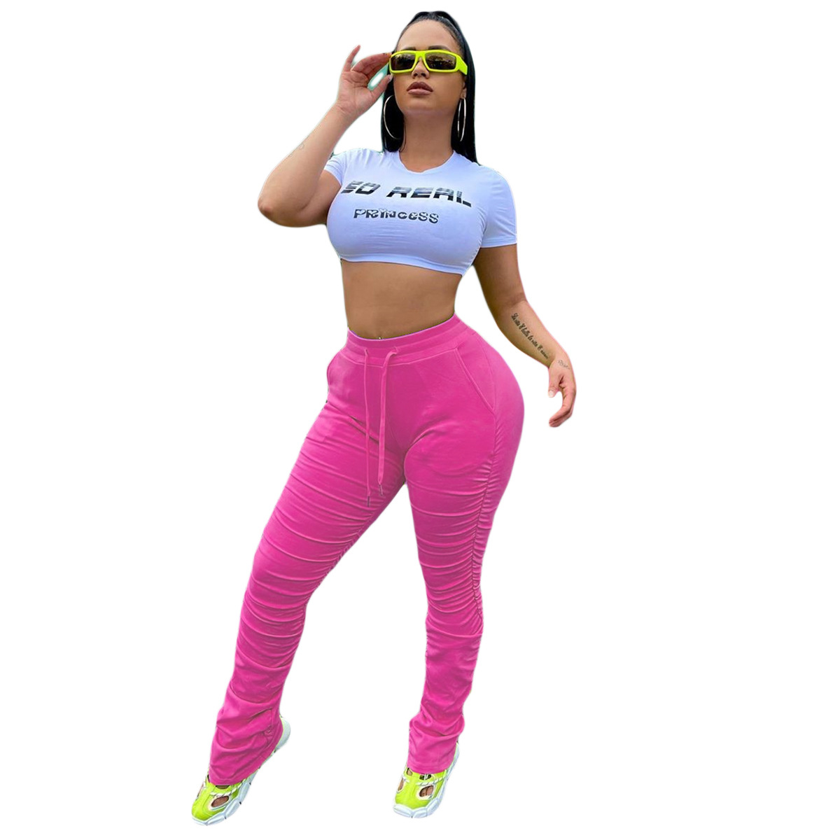 High Waist Tapered Joggers for Women (Summer 2020)