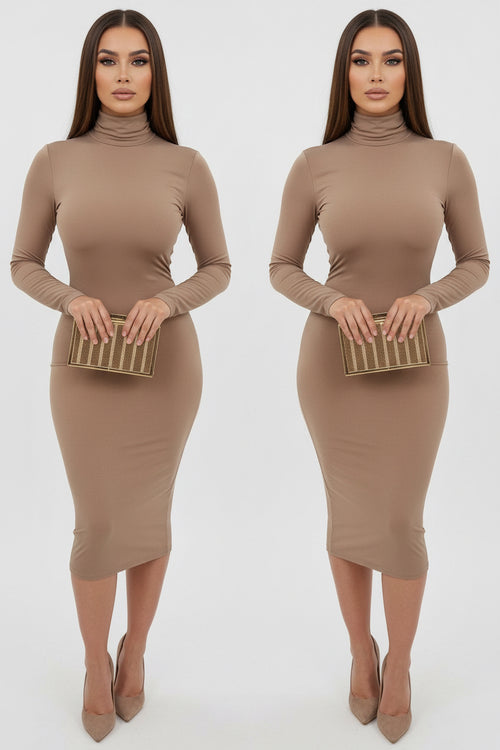 Autumn Winter Bandage Dress & Long Sleeve Nightclub Dress