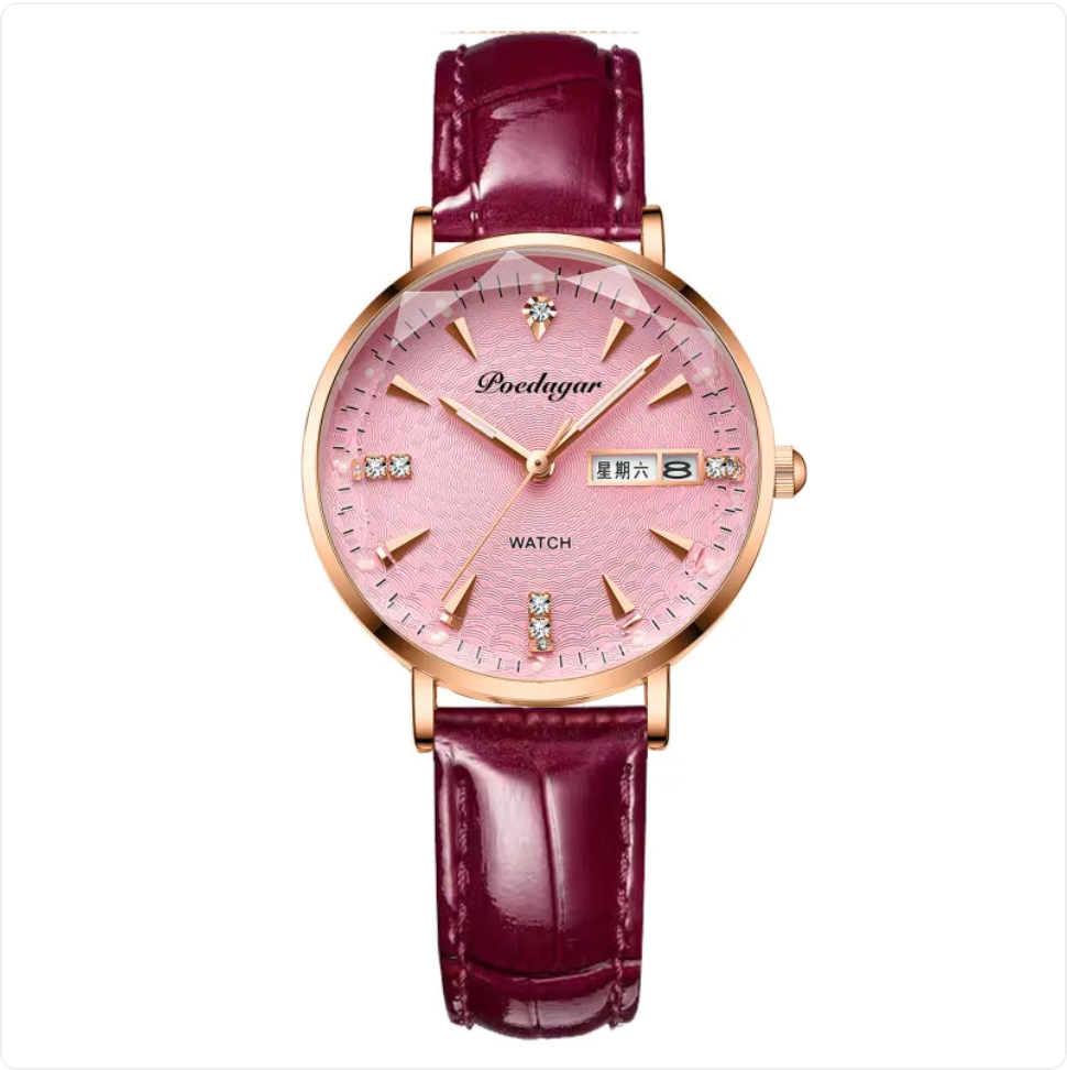 The Calendrier Dual-Display Quartz Watch | Evarisluxe