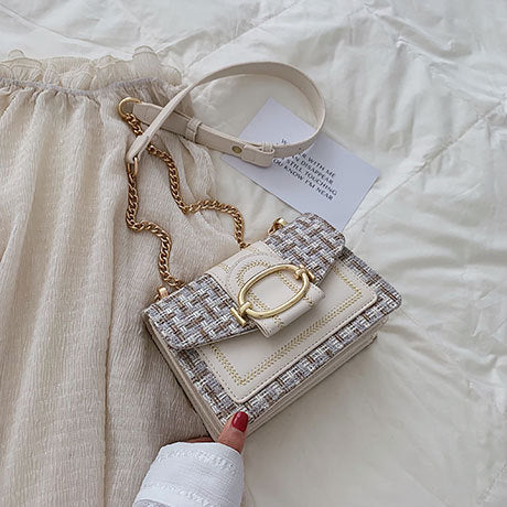 Trendy Korean Women's Chain Shoulder Bag (Summer Edition)