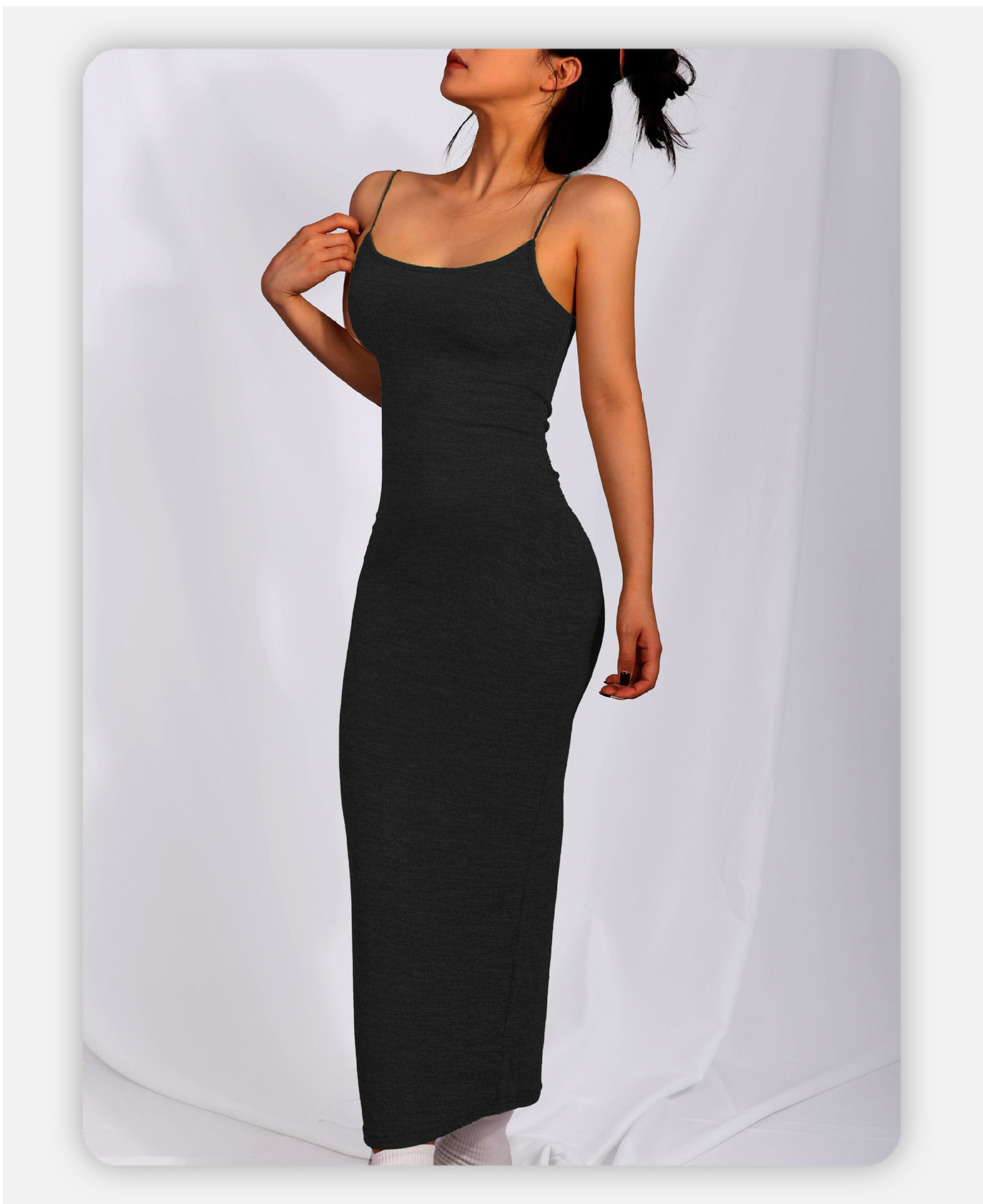 Strapless Long Dress, Elegant Maxi Dress