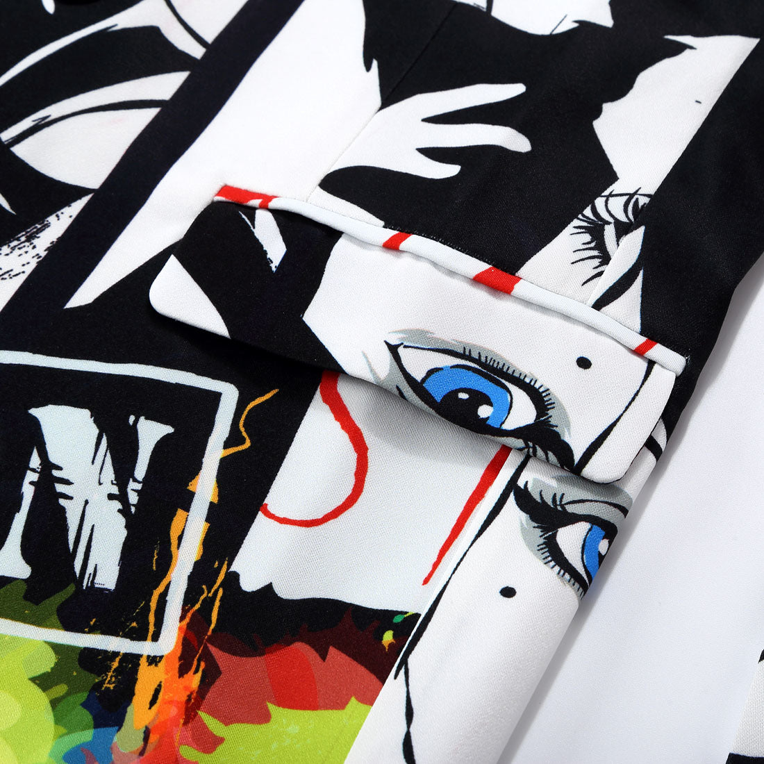 Trendy Printed Suit and Casual Jacket for Men