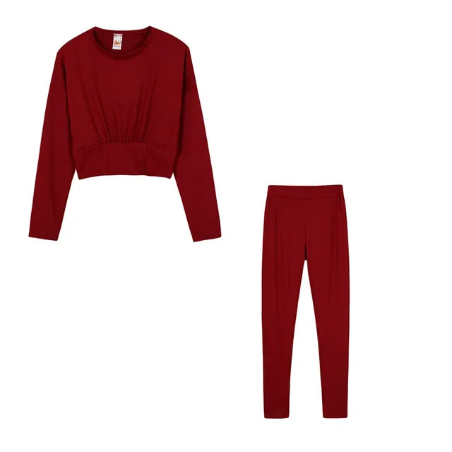 2023 Autumn Women's Casual Two-Piece Sports Set