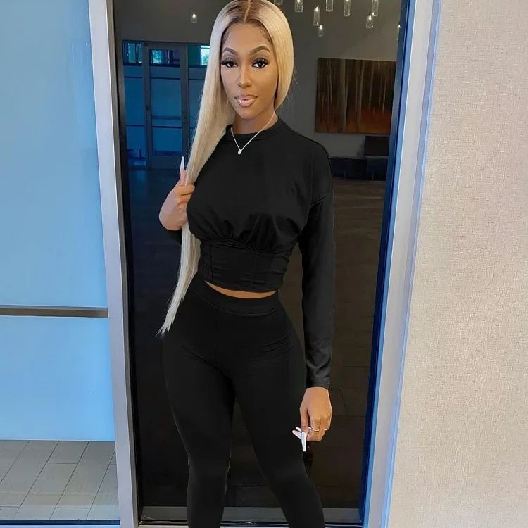 2023 Autumn Women's Casual Two-Piece Sports Set