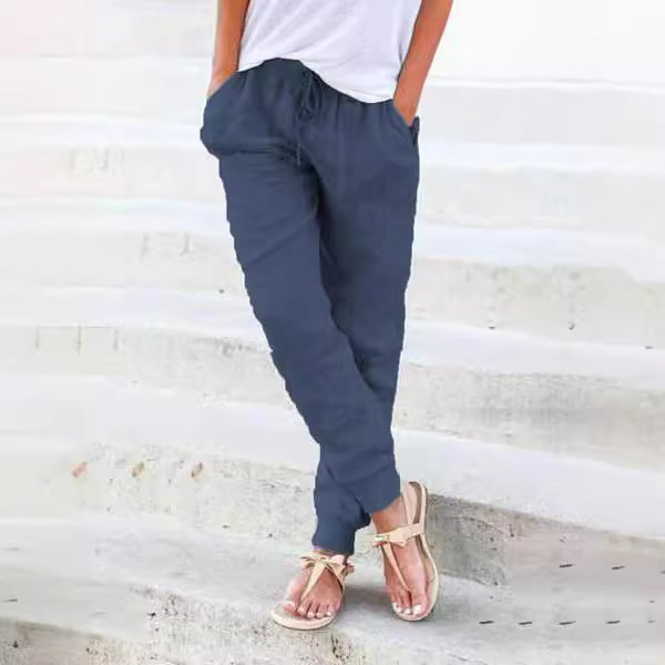 2023 Summer Urban Casual Cotton Pants for Women