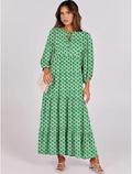 Stella Dress 2024 Women's Bohemian Long Beach Dress