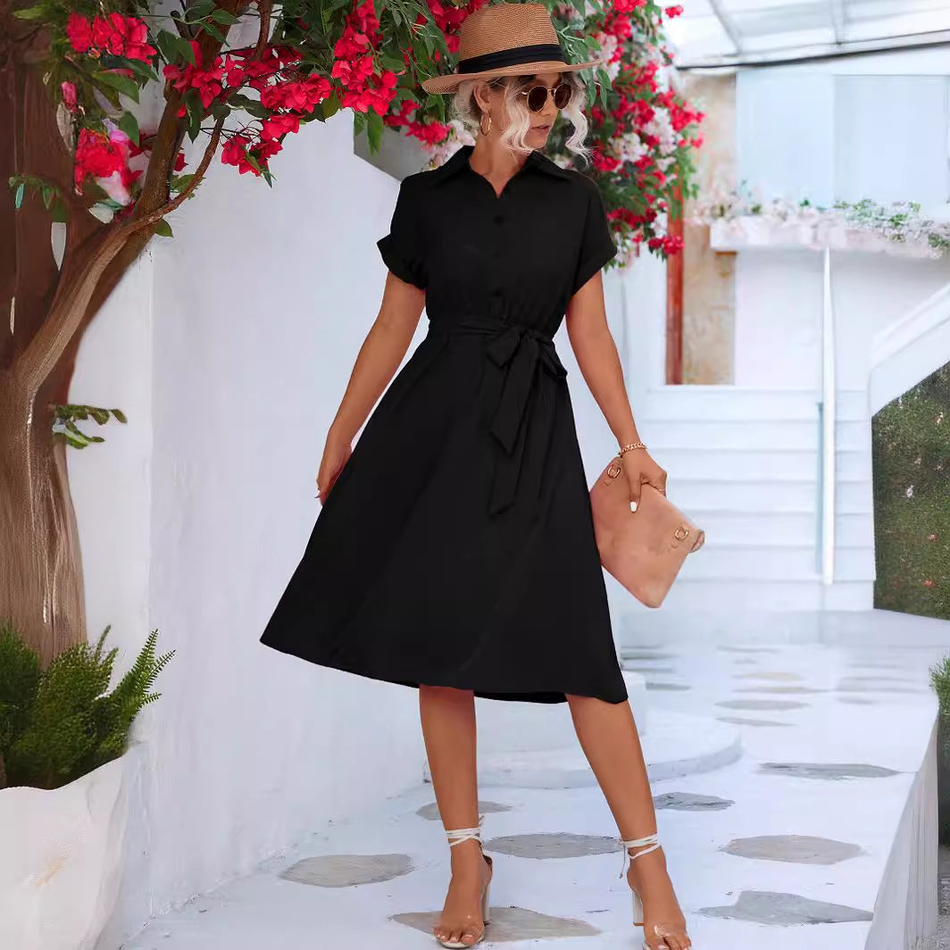 2023 Spring/Summer New Women's Shirt Dress Collection